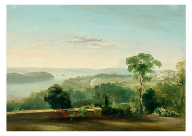 Conrad Martens - View from Rose Bank