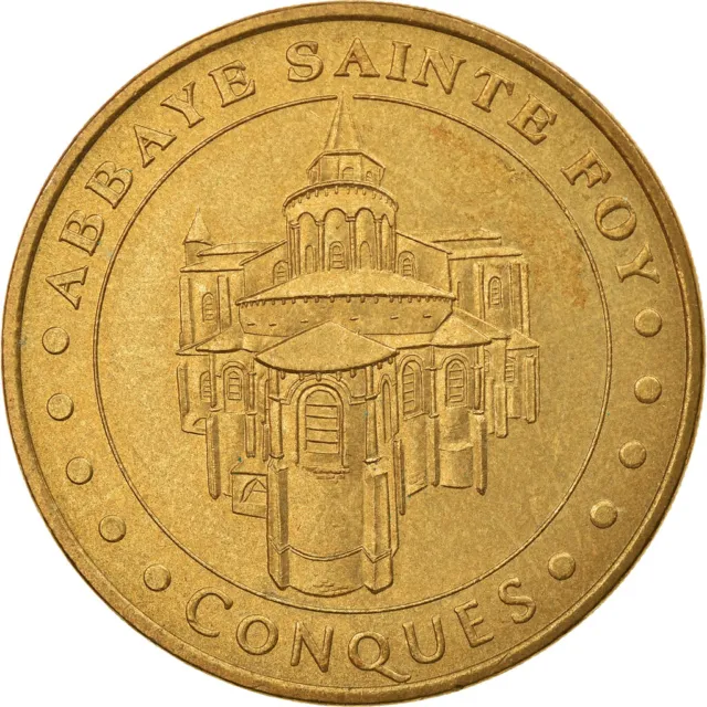 [#916700] France, Token, Touristic token, Conques - Abbaye Sainte-Foy n°1, Arts