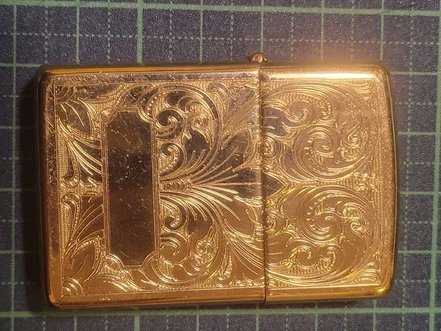 ZIPPO STERLING arabesque gold