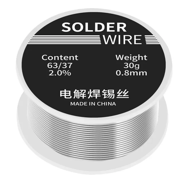 30g 0.8mm Welding Solder Wire High Purity Low Fusion Spot Rosin Core Soldering