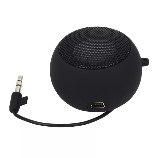 Mini Speaker Portable Rechargeable Travel Speaker with Aux Input Wired 3.5mm Hea