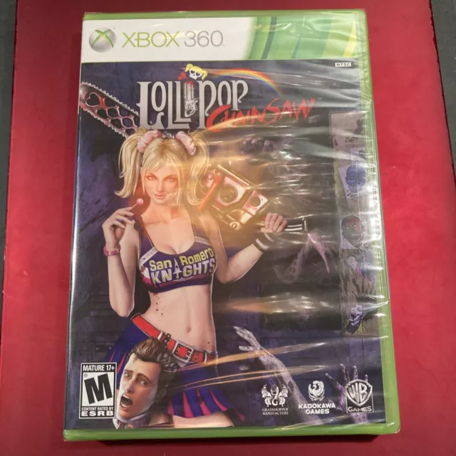 NEW! SEALED! Lollipop Chainsaw (Microsoft Xbox 360, 2012)