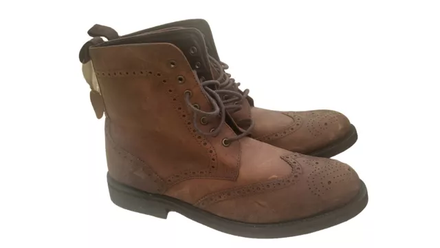 BANDWAGON MENS Smart Brogue Style Boots. Size 11 £9.99 - PicClick UK