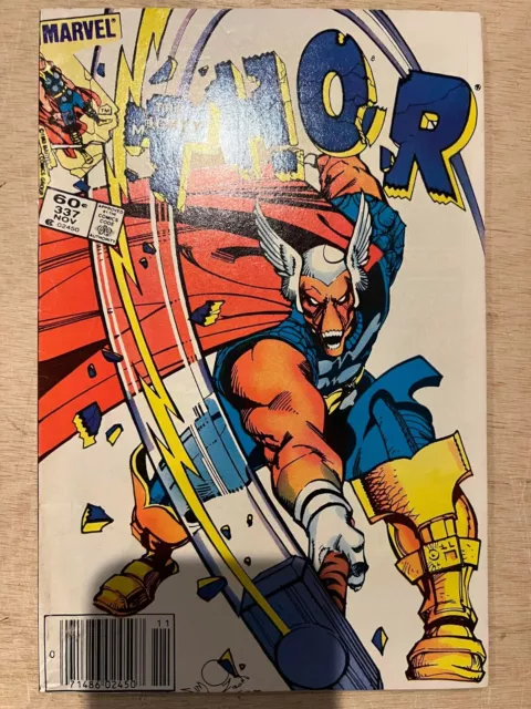 Thor #337 1St App Of Beta Ray Bill / Newsstand Edition