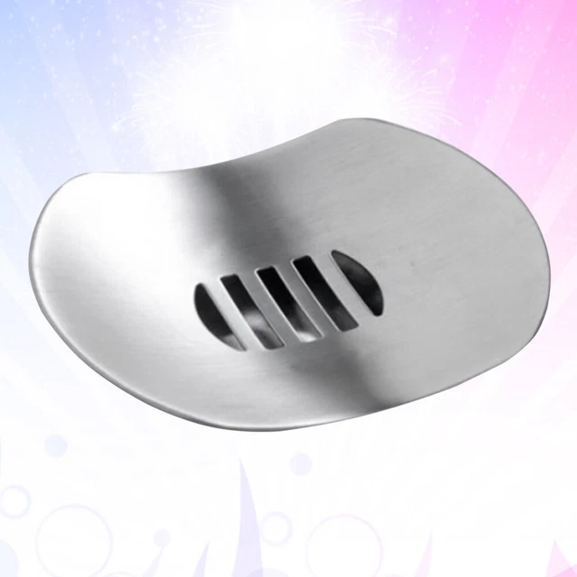Jabón de acero inoxidable soporte de jabón de metal acero inoxidable