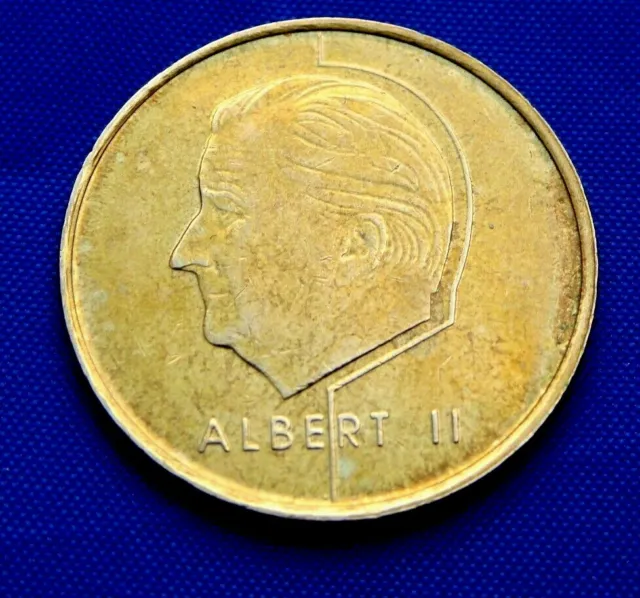 Münze, Belgien, Albert II, 5 Francs, 5 Frank, 1998, Brussels, S+