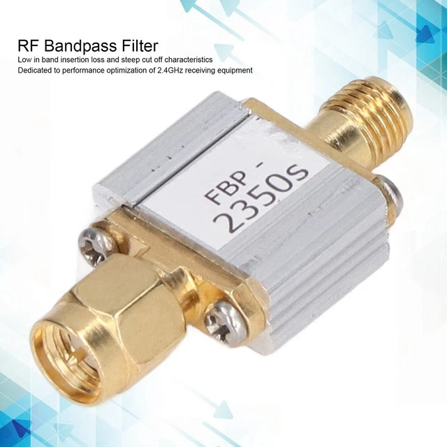 TOWARDSNAN Modules de filtre passe-bande 2,4 GHz avancés - Signaux d'encombrement et force