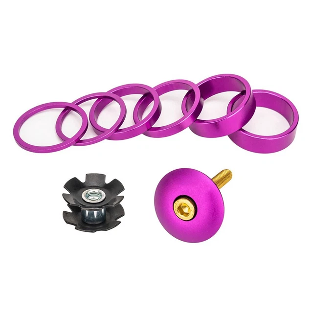 ALUMINUM ALLOY BIKE Headset Washer Assorted Sizes for Enhanced