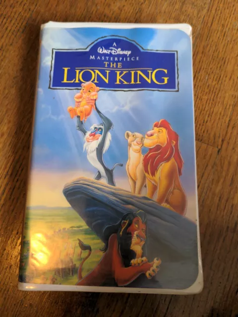 WALT DISNEY VHS The Lion King 1994 Masterpiece Collection 1ST RELEASE ...