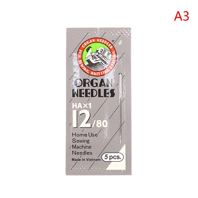 5pcs/Pack of HAX1 Sewing Needles ORGAN Household Sewing Machine Needles - tk 8