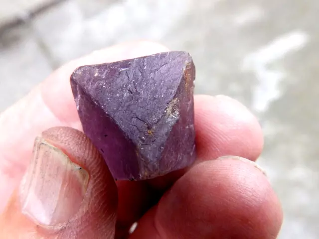 Minerales " Fabuloso Cristal Octaedrico De Fluorita De China  -  11C14 "