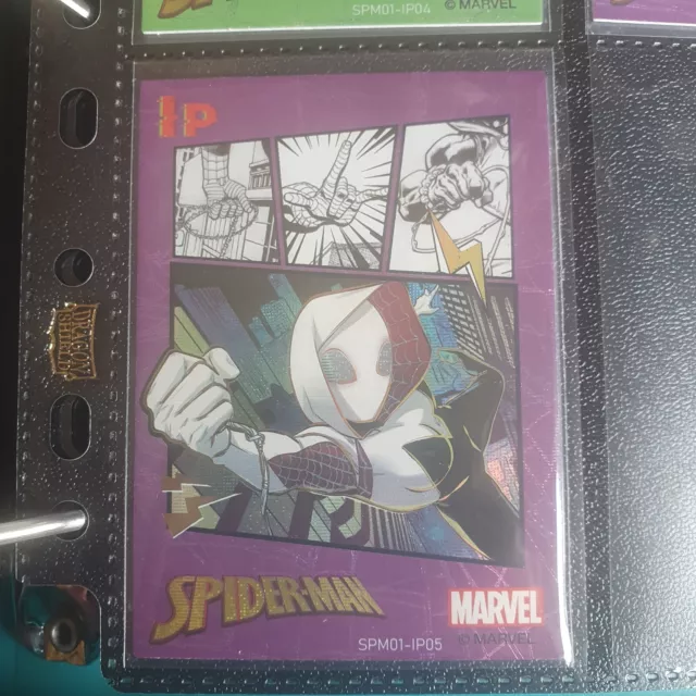 Card Zenka Marvel Spiderman 60th - SPM01-IP06 Ghost-Spider