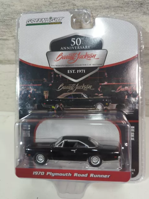 Greenlight Barrett-Jackson Series 8 1970 Plymouth Road Runner 37240-C Brand New!