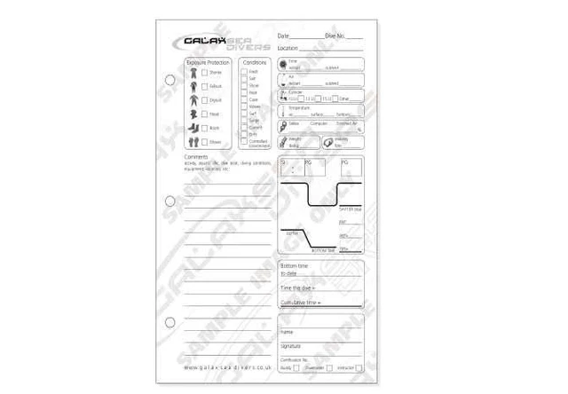 scuba-diving-log-book-pages-inserts-50-pages-100-dive-logs-3-hole-punched-4-83-picclick-uk