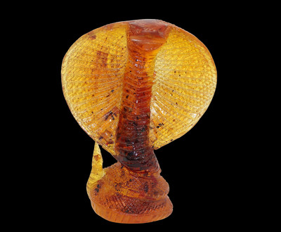 Cobra RARO ANTICO EGIZIO ANTICO CARNELIAN COBRA AGATA AMULET 0036 