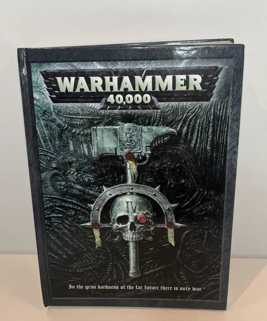 Games Workshop Warhammer 40 000 Rulebook 2004 hardback