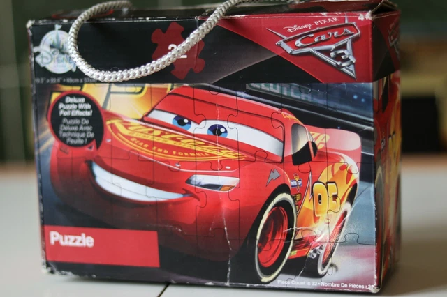 DISNEY PIXAR CARS 3 Lightning McQueen Puzzle 32 Piece Foil Effect £5.00 ...
