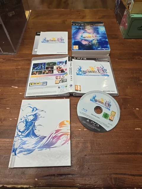 Final Fantasy X/X-2 HD Remaster Limited Edition (PS3) Boxed with Artwork Book