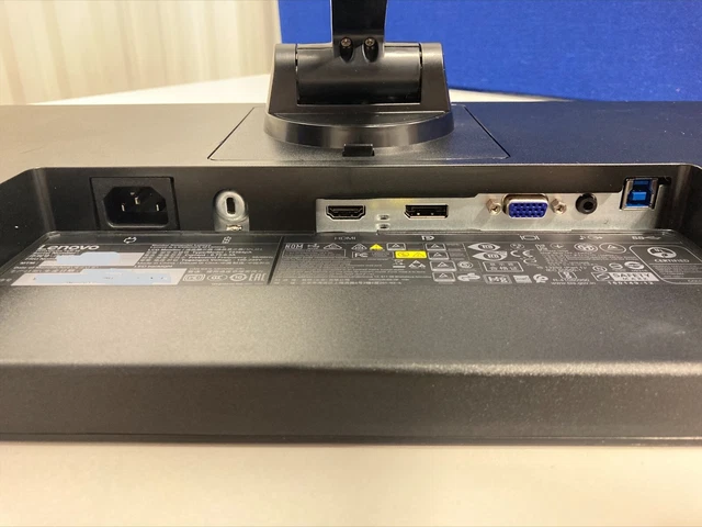 Lenovo Think Vision T23i-10 23" FHD-Monitor (IPS, 60 Hz 4 ms, HDMI VGA DP) 3