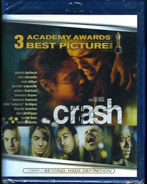 Crash [Blu-ray]  New and Sealed!  Sandra Bullock  Don Cheadle   Matt Dillon