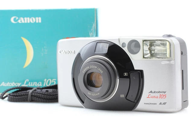 MINT IN BOX] Canon Autoboy Luna 105 point & shoot compact 35mm