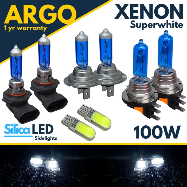 FOR VW GOLF Mk6 Headlight 200912 100w DRL Xenon White Led Fog Side