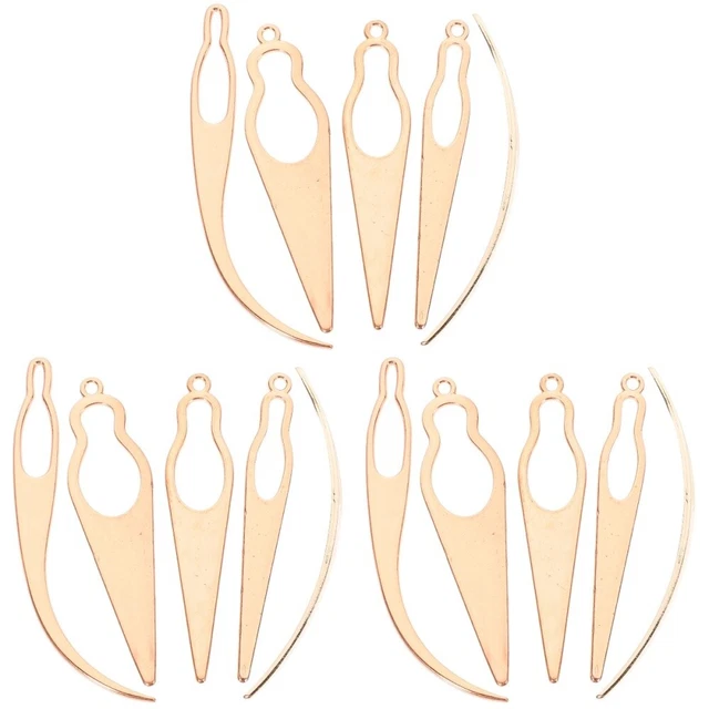 15 Pcs Dreads Needle Hair Crochet Hair Braiding Tools Interlock