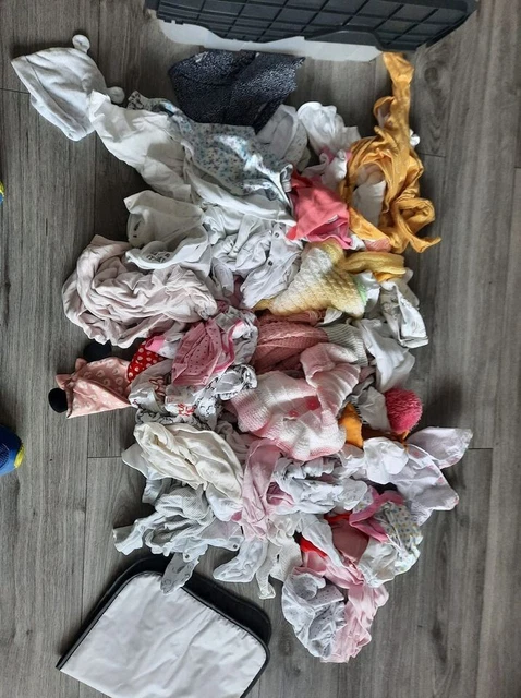 Girls Clothes Size 3 to 6 months bundle 67 items