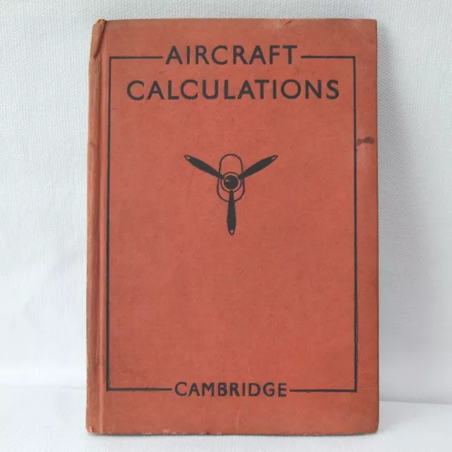 Ww2 1942 Raf Bomber Command Hq Aircraft Calculations Manual Air Force Navigation