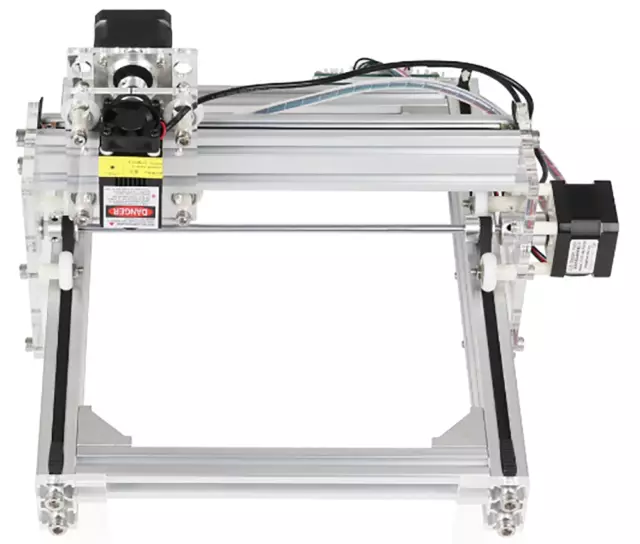 10W Láser CNC 20 17cm 2-Axis Grabado Máquina Bricolaje Kit Cuero Corte de Madera