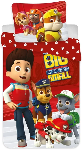 PAW Patrol Baby-Bettwäsche-Set 100x135 40x60 Baumwolle Kleinkinder-bettwäsche