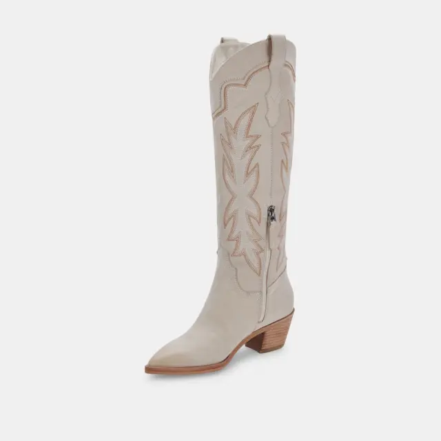 Dolce Vita Cowgirl Shiren Boots COLOR: SAND NUBUCK - NEW - Size 10 Womens