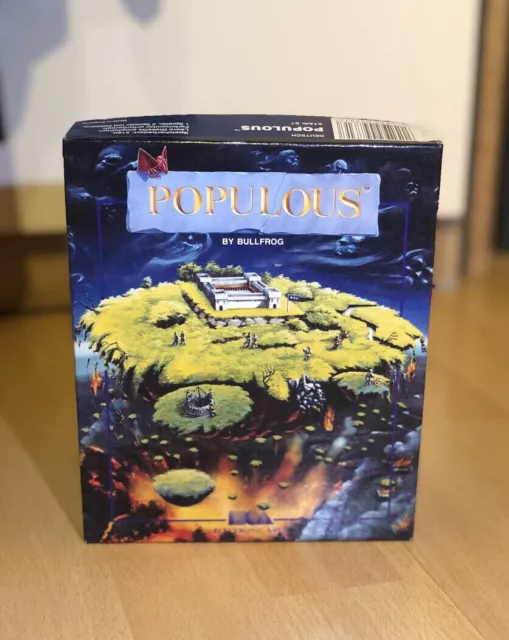 Populous   Bullfrog   ATARI ST   Big Box