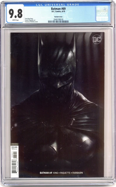 Batman #69B Mattina Variant CGC 9.8 2019 2040190018