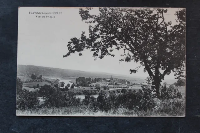 Antique FLAVIGNY-SUR-MOSELLE postcard - View of the Priory