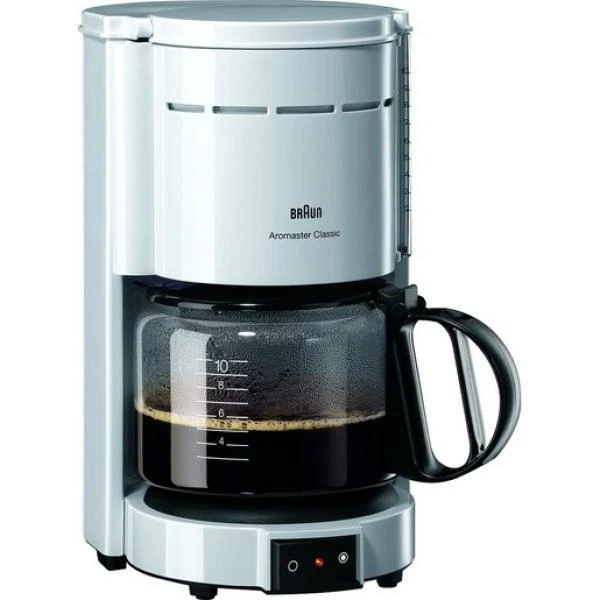 KF 47/1 WH Delonghi-Braun Kaffeemaschine, weiß