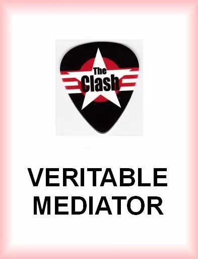 CLASH MEDIATOR medium PLECTRUM guitar pick