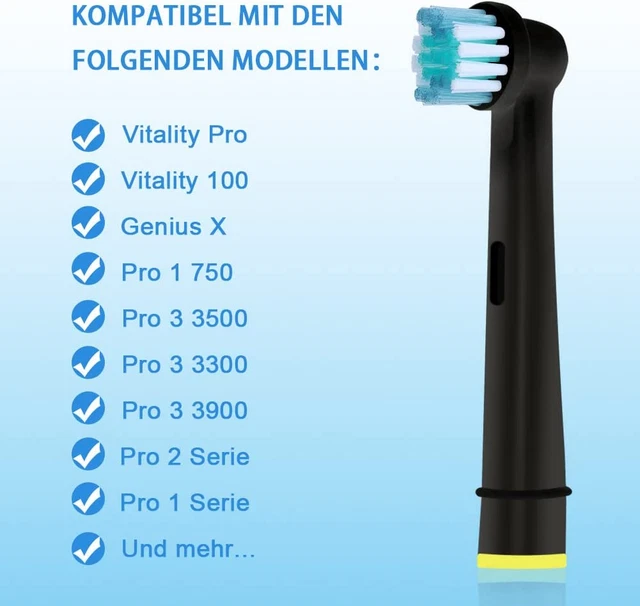 "Premium Pack: 8 Aufsteckbürsten für eine strahlende Oral-B Zahnpflege"