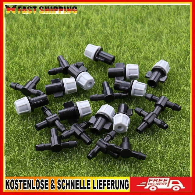 10pcs Drip Sprinkler Head Good Seal Misting Nozzles for Garden Plant Irrigation