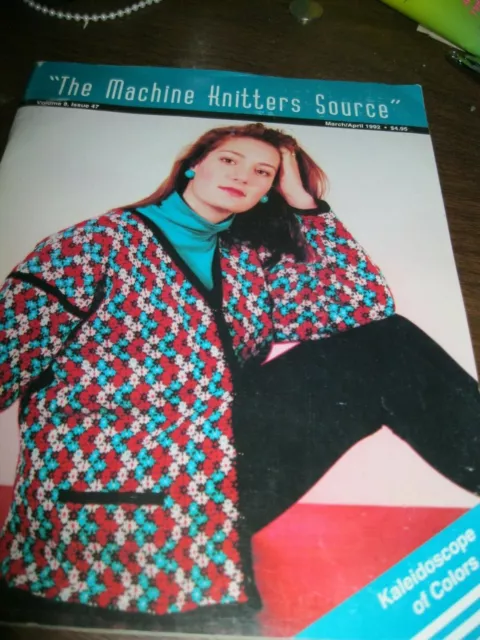 Craft knitting magazines - "Machine knitters source" Volume 8 Number 47