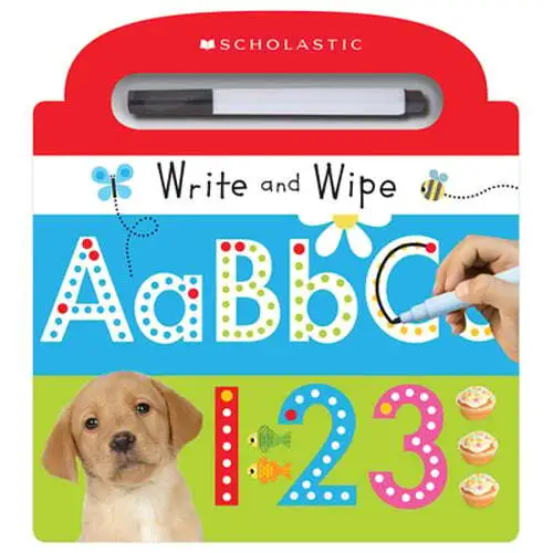 Write and Wipe ABC 123: Scholastic Early Learners (Write and Wipe) by Scholastic