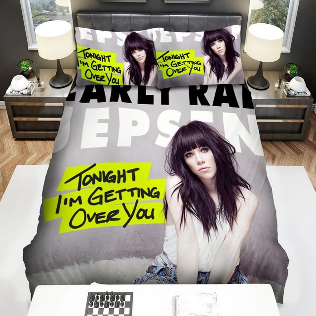 Carly rae jepsen tonight i m getting over you album quilt duvet cover