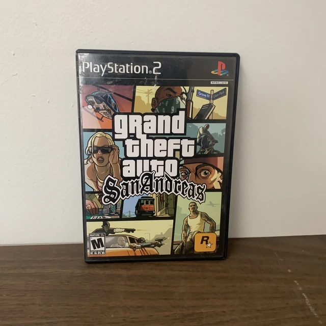 GRAND THEFT AUTO San Andreas Disc Only for Sony PlayStation 2 PS2