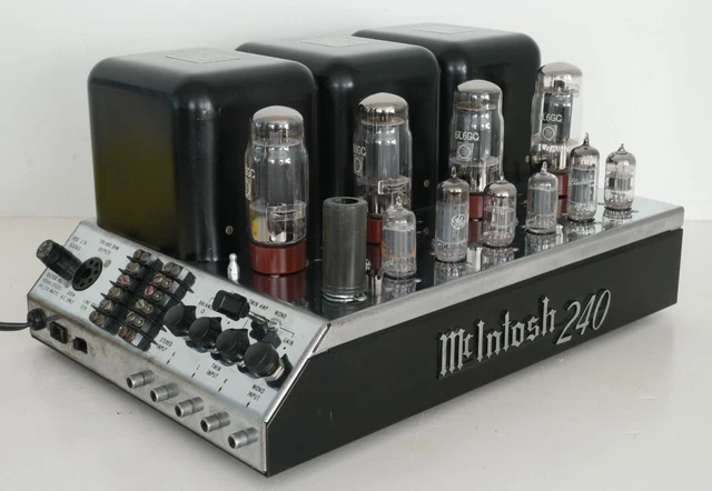 Vintage McIntosh MC240 Power Amplifier ( A ) Vintage McIntosh MC240 Power Amplifier ( A )