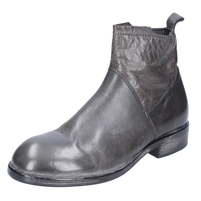 chaussures femme MOMA 37 EU bottines gris cuir DG257
