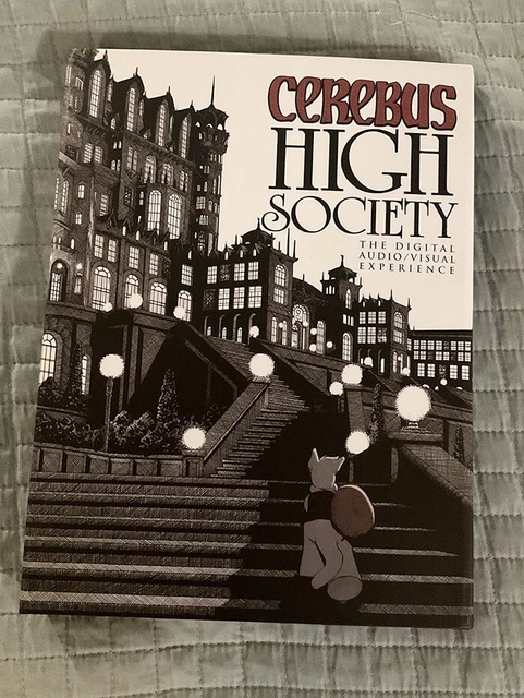 CEREBUS High Society set of 8 DVDs, Dave Sim, Digital Audio Experience