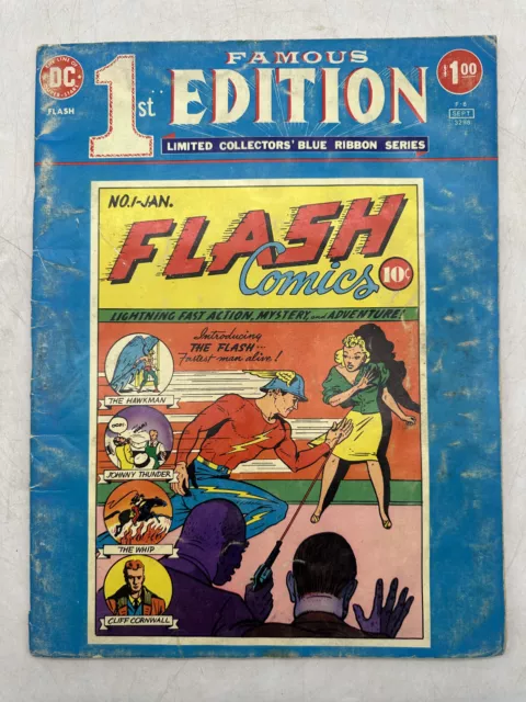 Famous First Edition F-8 Flash Comics #1 DC Comics 1975 G+/VG-