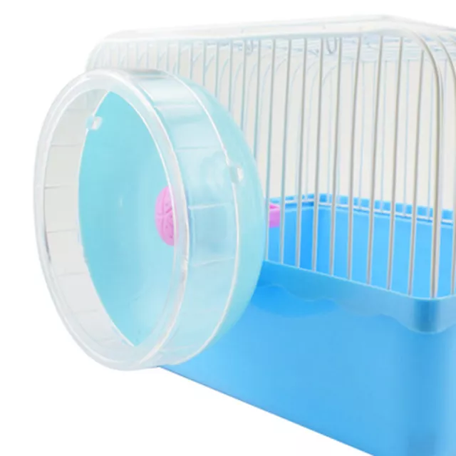 Hamster Wheel Small Animal Running Disc Toys Cute Plastic Jogging Exercise WA-uh
