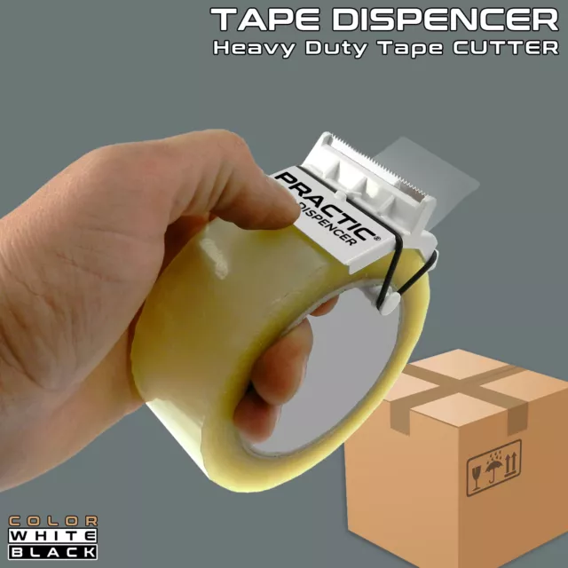 Heavy Duty Tape Gun Tape Dispenser 50mm Sellotape On Tape Cello tape Cutter UK