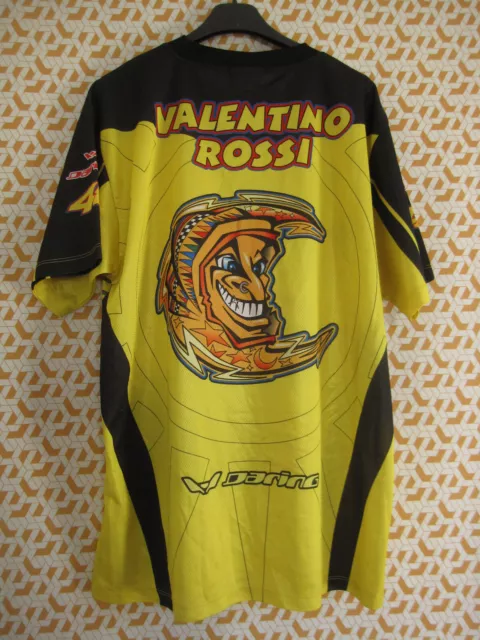 Maillot Motocross valentino rossi Jaune Racing Moto cross Daring Jersey - L